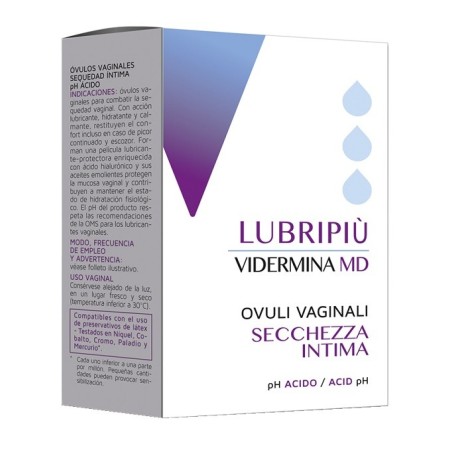 VIDERMINA LUBRIPIU\\\' OVULI  Vaginale           