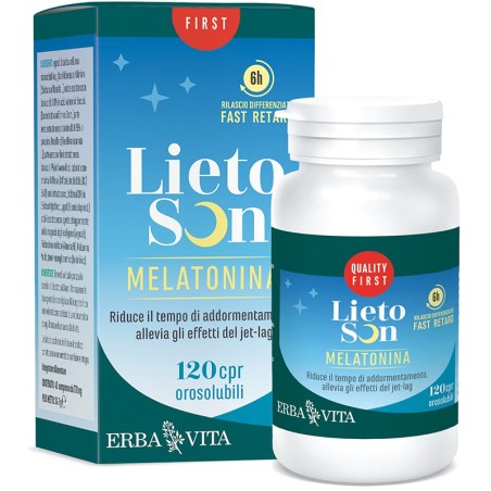 LIETOSON MELATONINA 120 Compresse ORO          