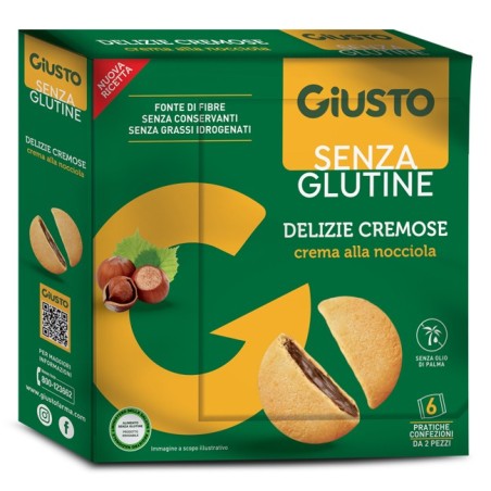 GIUSTO S/G DELIZ  Crema CA/NOC180G          