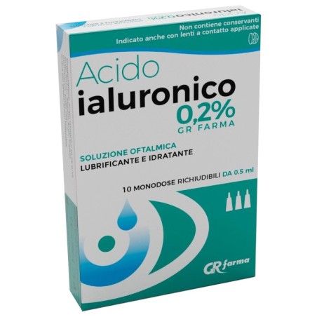 ACIDO IALURONICO 0,2% SOL OFT           
