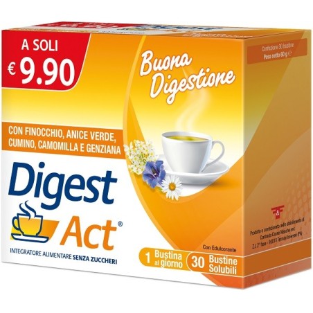 DIGEST ACT 30 Bustine SOLUBILI S/Z          