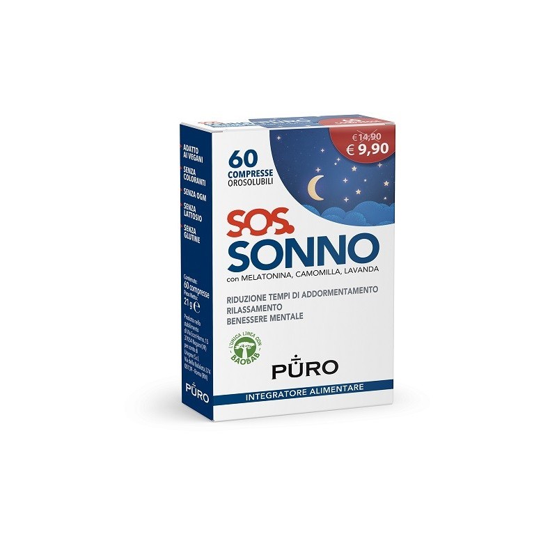 PURO SOS SONNO 60 Compresse OROSOLUB           