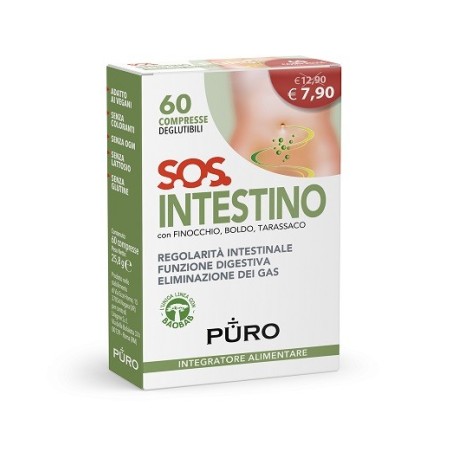 PURO SOS INTESTINO 60 Compresse DEGLU          