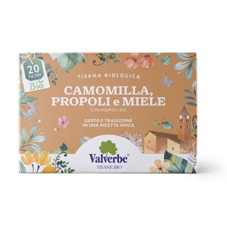 TISANA CAMOMILLA PROPOLI MIELE          