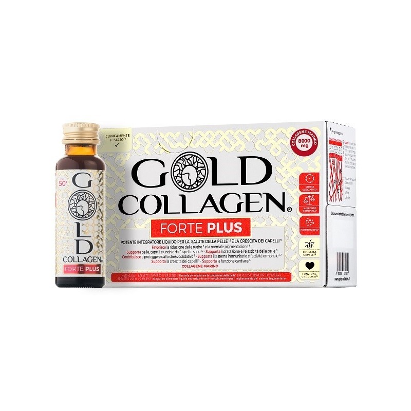 GOLD COLLAGEN FORTE PLUS 10 Flaconi           