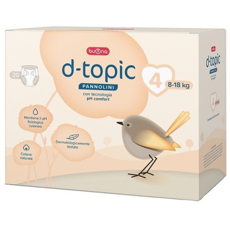 DTOPIC PANNOLINI 4 20 Pezzi                 