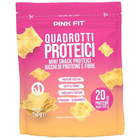 PINK FIT QUADROTTI PROT 150G            