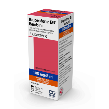 IBUPROFENE EG  Bambini 150ML ARANCIA          