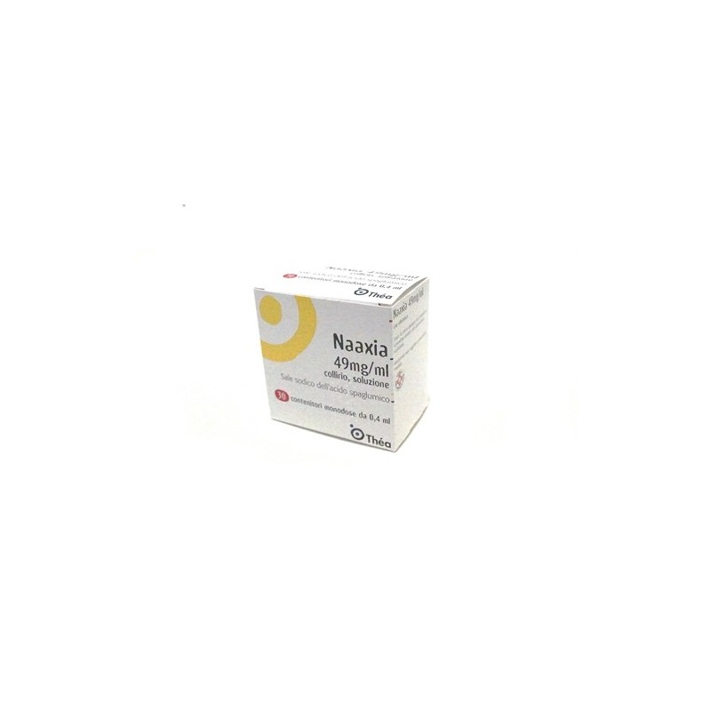NAAXIA  Collirio 30 Flaconi 0,4ML 1D 4,9%          
