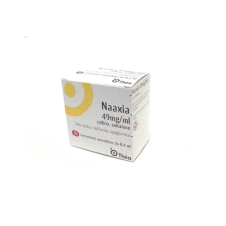 NAAXIA  Collirio 30 Flaconi 0,4ML 1D 4,9%          