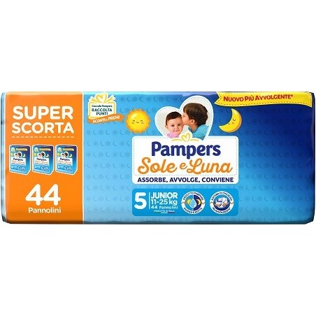 PAMPERS SL TRIO JUNIOR 44 Pezzi             