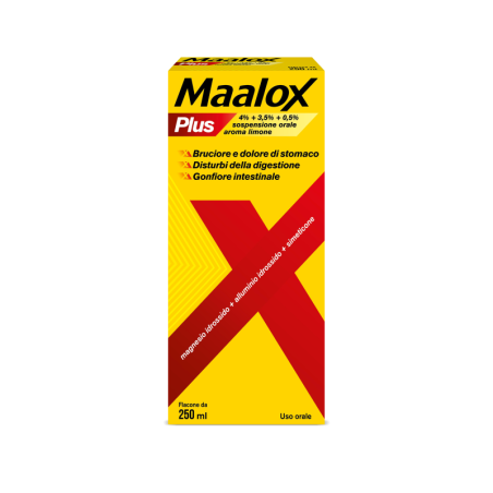 MAALOX PLUS OS SOSP 4+3,5+0,5%          