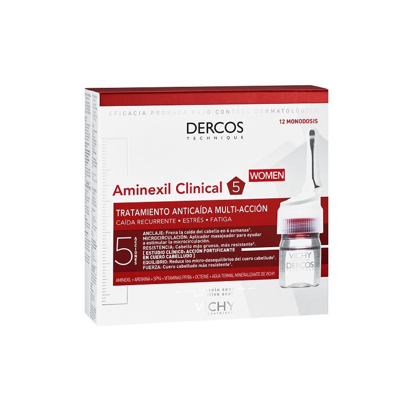 DERCOS AMINEXIL DONNA 12 Flaconi 6ML           