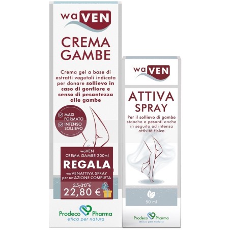 WAVEN CREMA GAMBE+ATTIVA SPRAY          