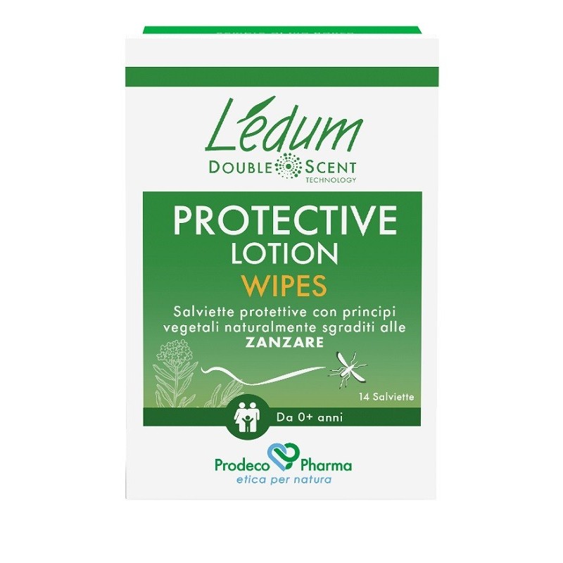 LEDUM DS PROT LOTION WIPES12 Pezzi          