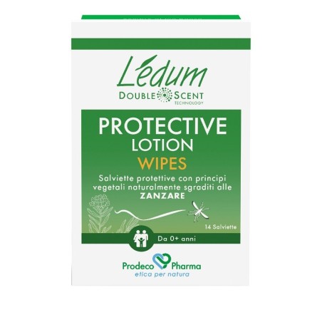 LEDUM DS PROT LOTION WIPES12 Pezzi          