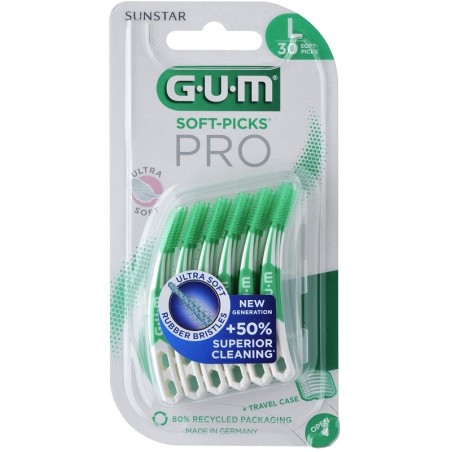 GUM SOFT PICK PRO LARGE 30 Pezzi            