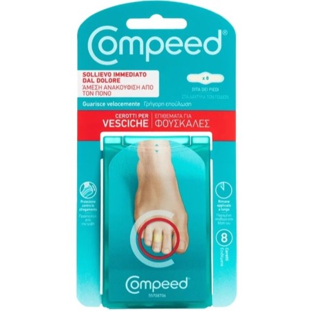 COMPEED VESCICHE DITA PIED 8 Pezzi          