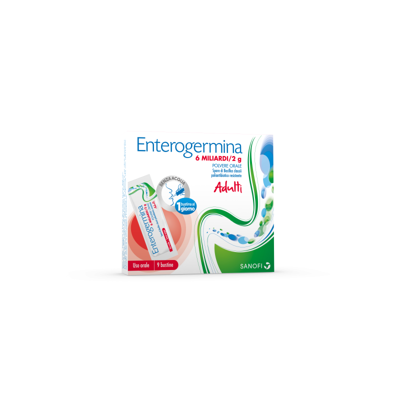 ENTEROGERMINA OS 9 Bustine 6MLD/2G            