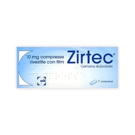 ZIRTEC 7 Compresse 10MG                    