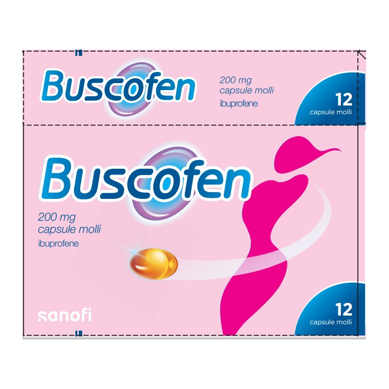 BUSCOFEN 12 Capsule MOLLI 200MG              
