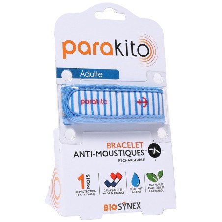 PARAKITO BRACCIALE A/ZANZ MAR           