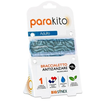 PARAKITO BRACCIALE A/ZANZ GIUN          