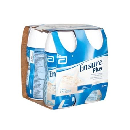 ENSURE PLUS VANIGLIA 4X200ML            