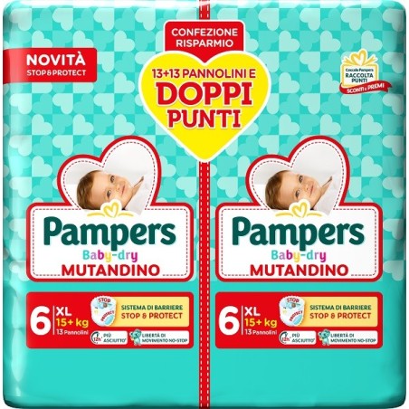 PAMPERS BD MUT XL DUO 26 Pezzi              