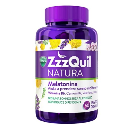 VICKS ZZZQUIL NATURA 60 Pastiglie             