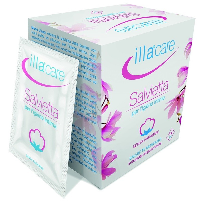 ILLA CARE SALVIETTA INTIMA14 Pezzi          