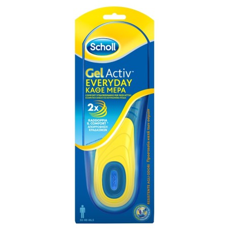 SCHOLL GEL ACTIV EVERYDAY UOMO          