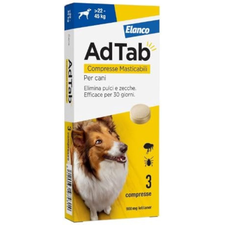 ADTAB 3 Compresse 900MG CANI 22-45KG           