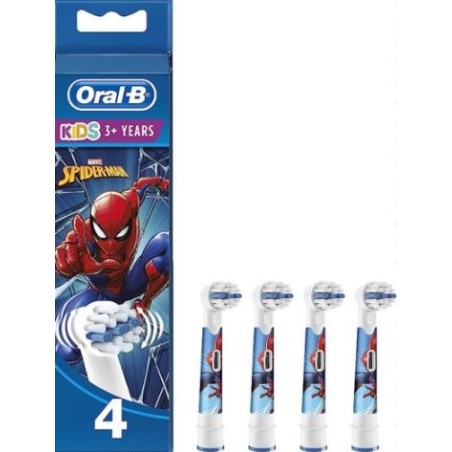 ORALB PW REFILL SPIDERMAN 4 Pezzi           