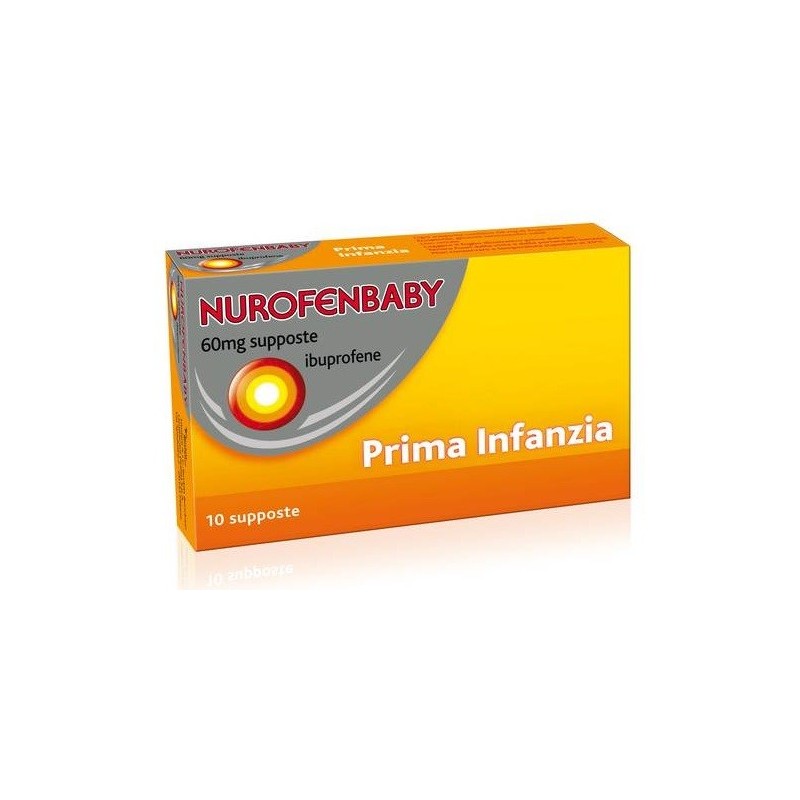 NUROFENBABY 10 Supposte 60MG                 