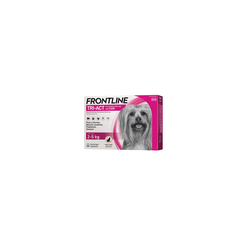 FRONTLINE TRI-ACT 3PIP 2-5KG            