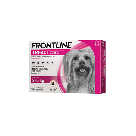 FRONTLINE TRI-ACT 3PIP 2-5KG            