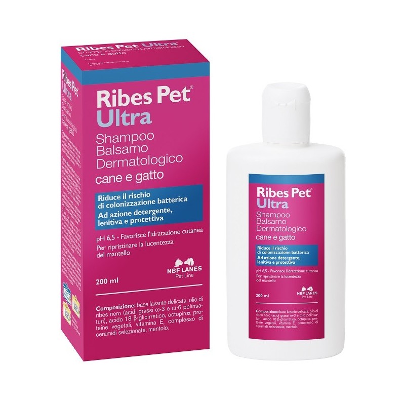 RIBES PET ULTRA SHAMPOO/BALS            