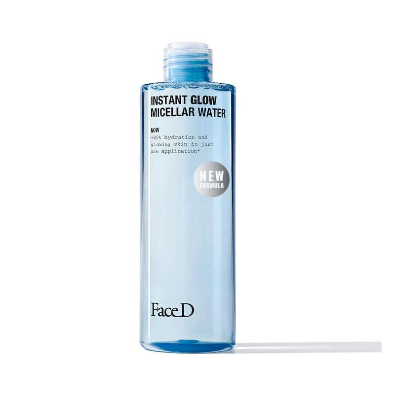 FACE D INSTANT GLOW MIC 400ML           