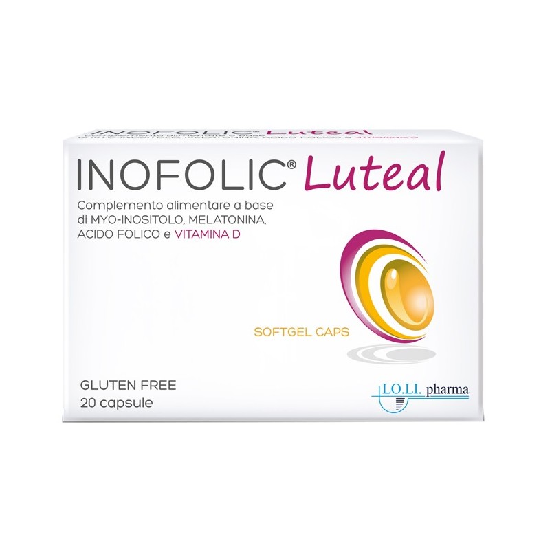 INOFOLIC LUTEAL 20 Capsule MOLLI             