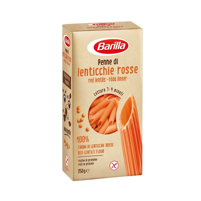 BARILLA PENNE LENTIC ROS 250G           