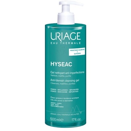 HYSEAC GEL NETTOYANT 500ML              