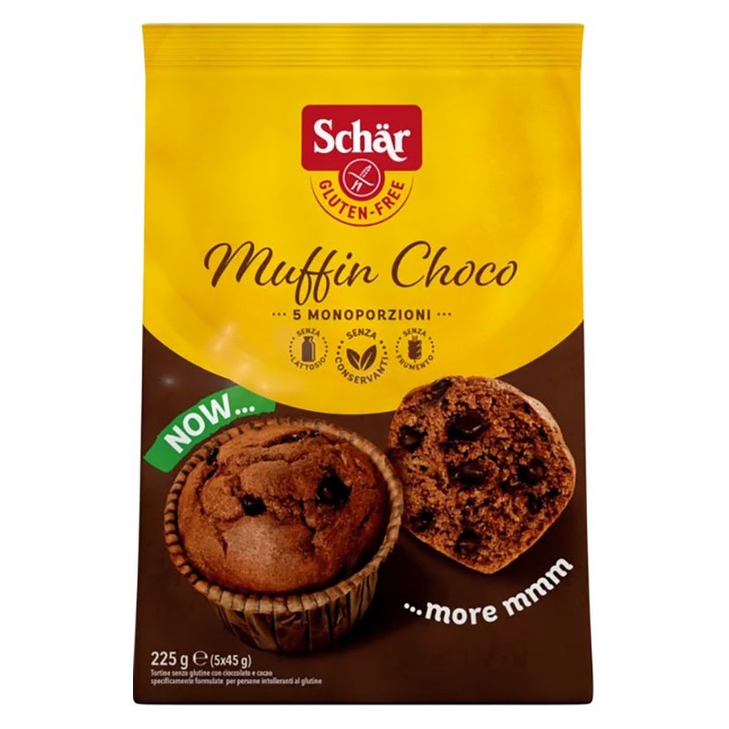 SCHAR MUFFIN CHOCO 225G                 