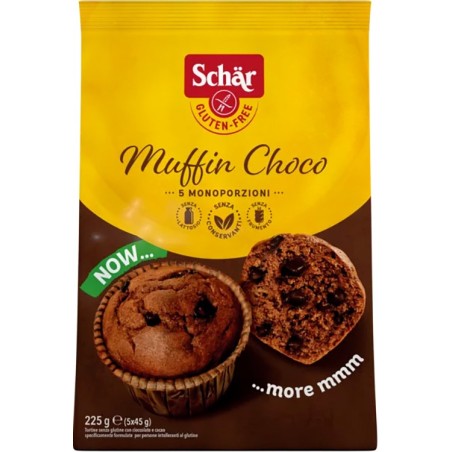 SCHAR MUFFIN CHOCO 225G                 