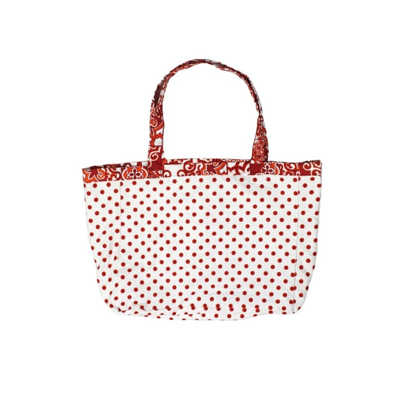 COLORS TOTE BAG RED                     