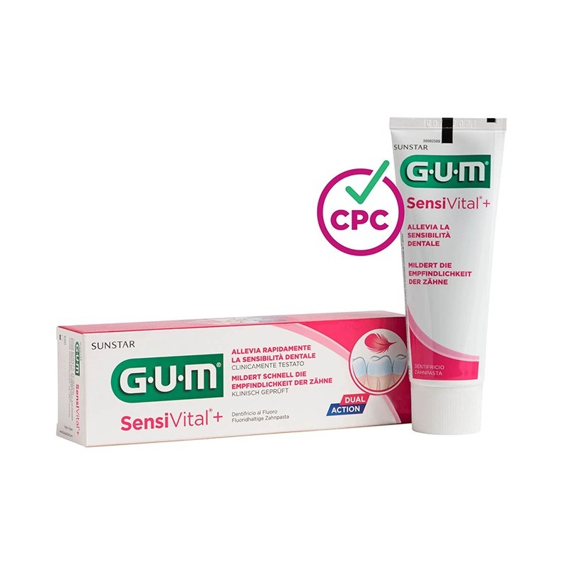 GUM SENSIVITAL+DENTIFRICIO75ML          