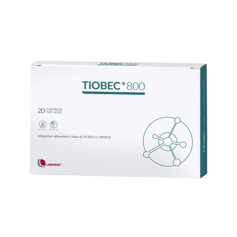 TIOBEC 800 20 Compresse FAST-SLOW              