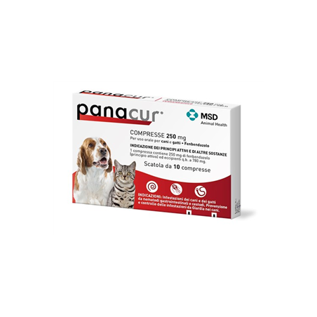 PANACUR 10 Compresse 250MG                     