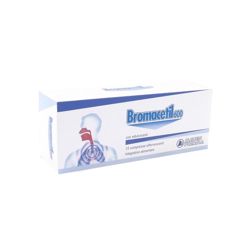 BROMACETIL 600 15 Compresse EFFERV             