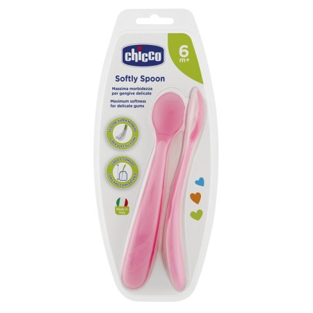 CHICCO CUCCHIAIO SIL FEMMIN 6M          